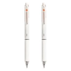 deLi 得力 低噪音中性筆 0.5mm SA270, 2個, 黑色