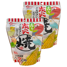 Canary 無一物 碳烤玉米圈 鳥用, 2包, 85g