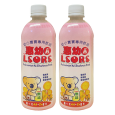 Hwei Yow 惠幼 A+ LSORS電解質 幼小寶寶飲品 草莓, 2個裝, 430ml