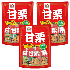 Viva 萬歲牌 特選甘栗, 3袋, 150g