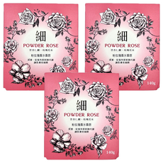 ARWIN 雅聞 BIOCHEM 倍優 粉香水香皂 玫瑰 細, 140g, 3個