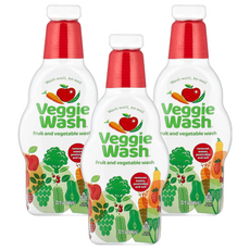 Veggie Wash 自然蔬菜水果洗潔劑, 3個, 946ml