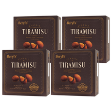 Beryl's 杏仁夾心提拉米蘇風味黑巧克力, 65g, 4個