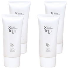 SIELE 希爾 瓷肌光采DD霜 保濕防曬 SPF35+++, 4個, 50ml, 自然色