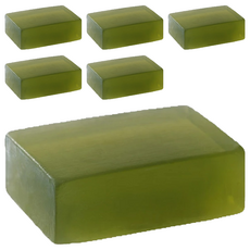 MUJI 無印良品 甘油皂 木質, 100g, 6個