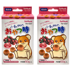 PetBest 丸田小動物營養補給餅 蔓越莓, 70g, 2盒