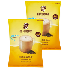 金車 MR.BROWN 伯朗咖啡 經典醇香減糖奶茶三合一, 17g, 2套, 30個裝