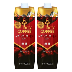 無糖咖啡飲, 1L, 2瓶, 2瓶