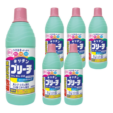 第一石鹼 廚房用漂白水, 6個, 600ml