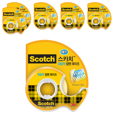 Scotch 可重複黏貼雙面膠帶 238 19mm x 5.08m, 6個, 雙面