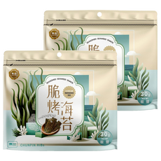 chun pin 雋品 脆烤椒鹽海苔, 30g, 2個