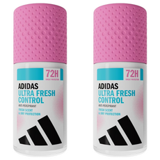 adidas 愛迪達 女用制汗爽身滾珠 極致乾爽, 2個, 50ml