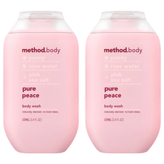 method 美則 感官沐浴乳 純粹寧靜, 2個, 100ml