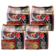 HIGASHIMARU 鹿兒島 香辣豚骨風味拉麵 五入袋, 20包