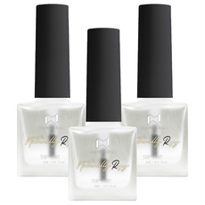 韓伊秀HANYIXUI 強韌指尖鑽石護甲油 透明色, 3個, 15ml