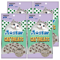 A star 骨骼抗氧化機能潔牙骨 貓專用, 50g, 4個, 貓草
