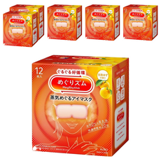 Kao 花王 MegRhythm 美舒律 蒸氣眼罩 日本柚子香, 12個裝, 6個