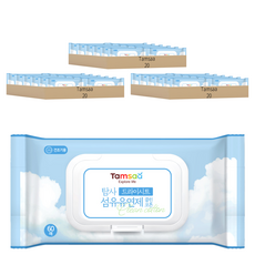 Tamsaa 衣物柔軟香氛烘衣片 棉花香, 60張, 60包