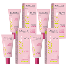 EVELINE 積雪草潤色修飾CC霜, 素顏妝感, 4個, 30ml
