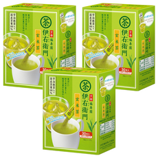 SunTORY 三得利 伊右衛門 速溶棒 玄米茶, 0.8g, 3個, 30個裝