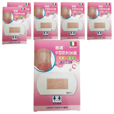 雅膚 中型防水OK繃 大G, 6個, 10個裝