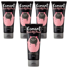 me.factory 小豬水泥撕拉面膜, 5個, 1個裝