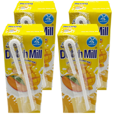 DutchMill 酸奶 芒果, 180ml, 4個