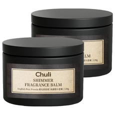 Chuli 初梨 微光香氛膏, 白麝香, 120g, 2個