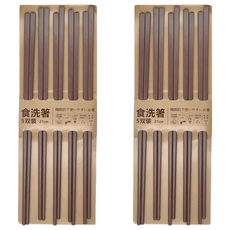 食鮮PPS筷, 顏色隨機, 5雙筷子, 2組