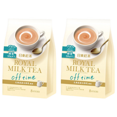 日東紅茶 off time 皇家奶茶, 9g, 8個裝, 2組