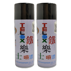 TELOX 鐵樂士 噴漆, #109 黑色, 400cc, 2瓶