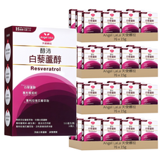 Angel LaLa 天使娜拉 醇沛白藜蘆醇膠囊, 30顆, 15g, 304盒