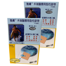 雅膚 超薄防水OK繃 正方, 8片, 2盒