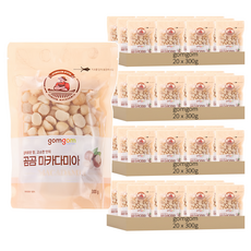 gomgom 夏威夷豆, 300g, 80包