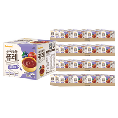 ibobomi 寶寶泥, 蘋果藍莓, 160g, 48盒