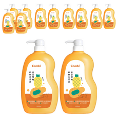 Combi 康貝 黃金雙酵奶瓶洗潔液, 6個, 1000ml