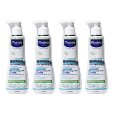 mustela 慕之恬廊 舒恬良滋養益膚柔舒霜 有機, 4瓶, 300ml