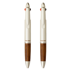 Uni 三菱 經典樽桶多功能筆 MSXE5-2005-07, 2個, 白色