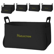 Edish 皮革收納盒 置物盒 耳環收納 鑰匙收納, 顏色隨機, 6個