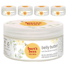 BURT'S BEES 媽咪彈力身體霜, 5個, 185g