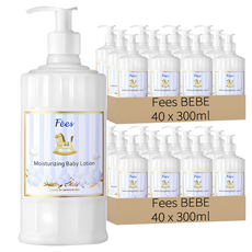 Fees BEBE 嬰兒滋潤保濕乳液, 300ml, 80瓶