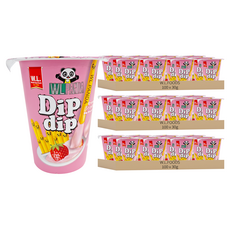 W.L.FOODS 樂搖搖沾醬草莓風味棒餅, 30g, 300個