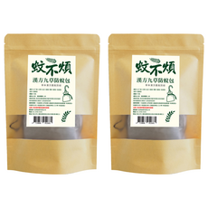 蚊不煩 漢方九草防蚊包, 70g, 2個