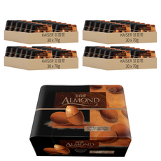 KAISER 甘百世 巧克力粉杏仁豆, 70g, 120盒