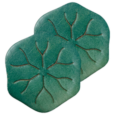 皮革荷葉-小, 荷葉, 2入