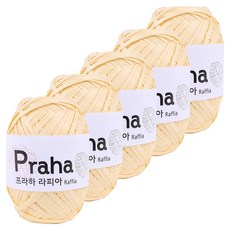 마마니트 프라하 뜨개실, 26 크림, 5개
