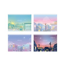 ibis 今日系列素描簿組 11970 4款組, 1套