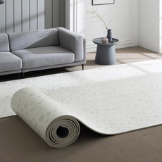 휴팡 15T 멀티 PVC 롤 강아지 매트 미끄럼방지 슬개골보호, 마블 테라조, 1개