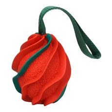 Petopia 拍拖皮婭 寵物天然橡膠超耐咬玩具, 適用於8kg以上狗狗, 互動/磨牙/漏食, FDA認證, 春曉, 1個, 120 x 110mm