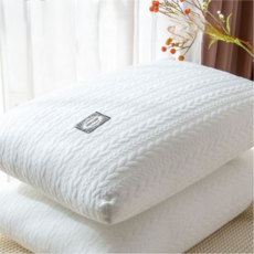 藍眠 舒適睡眠頸椎枕, 1個, 白色